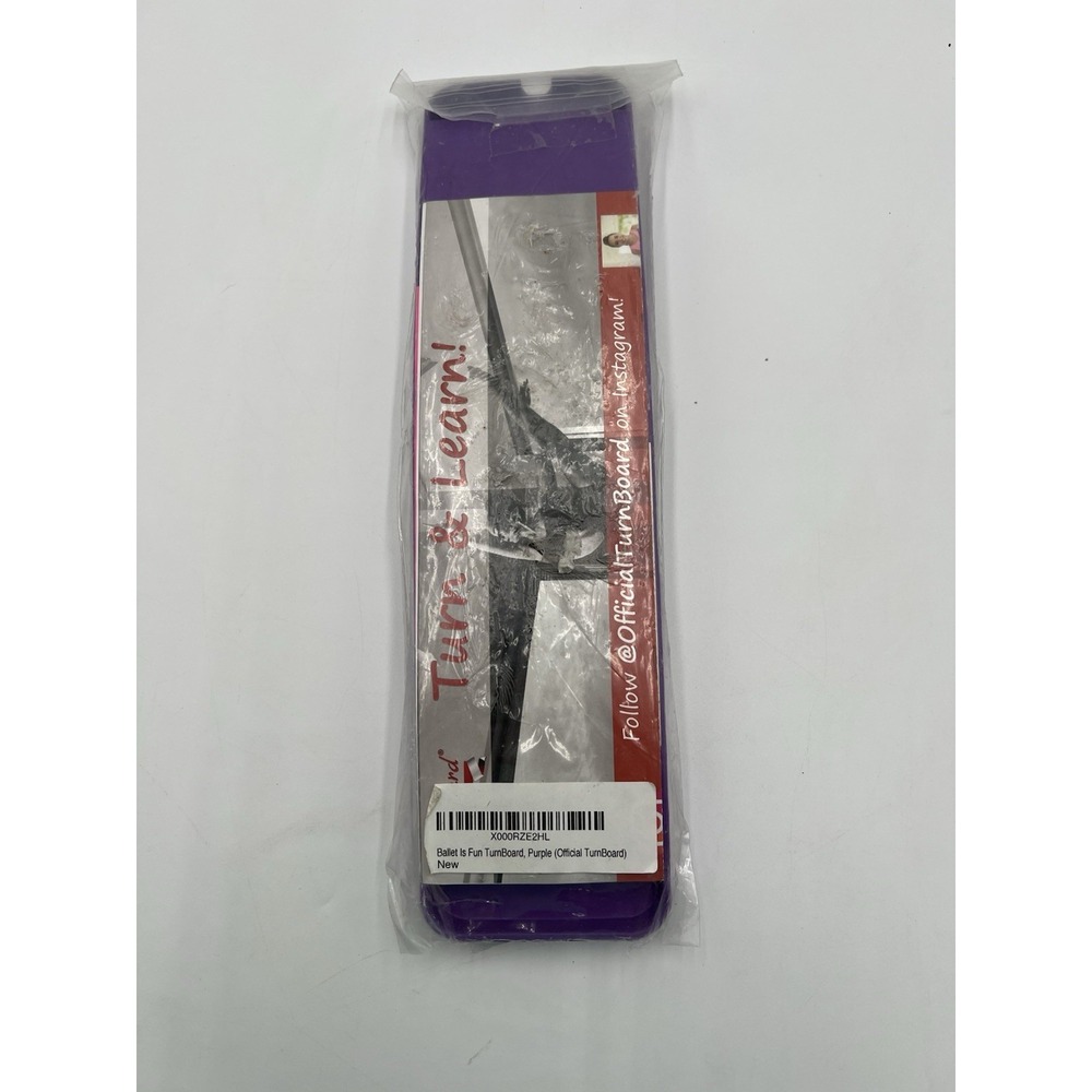 Ballet Is Fun TurnBoard Purple Dance Training Board‎ Pirouette Practice Tool New